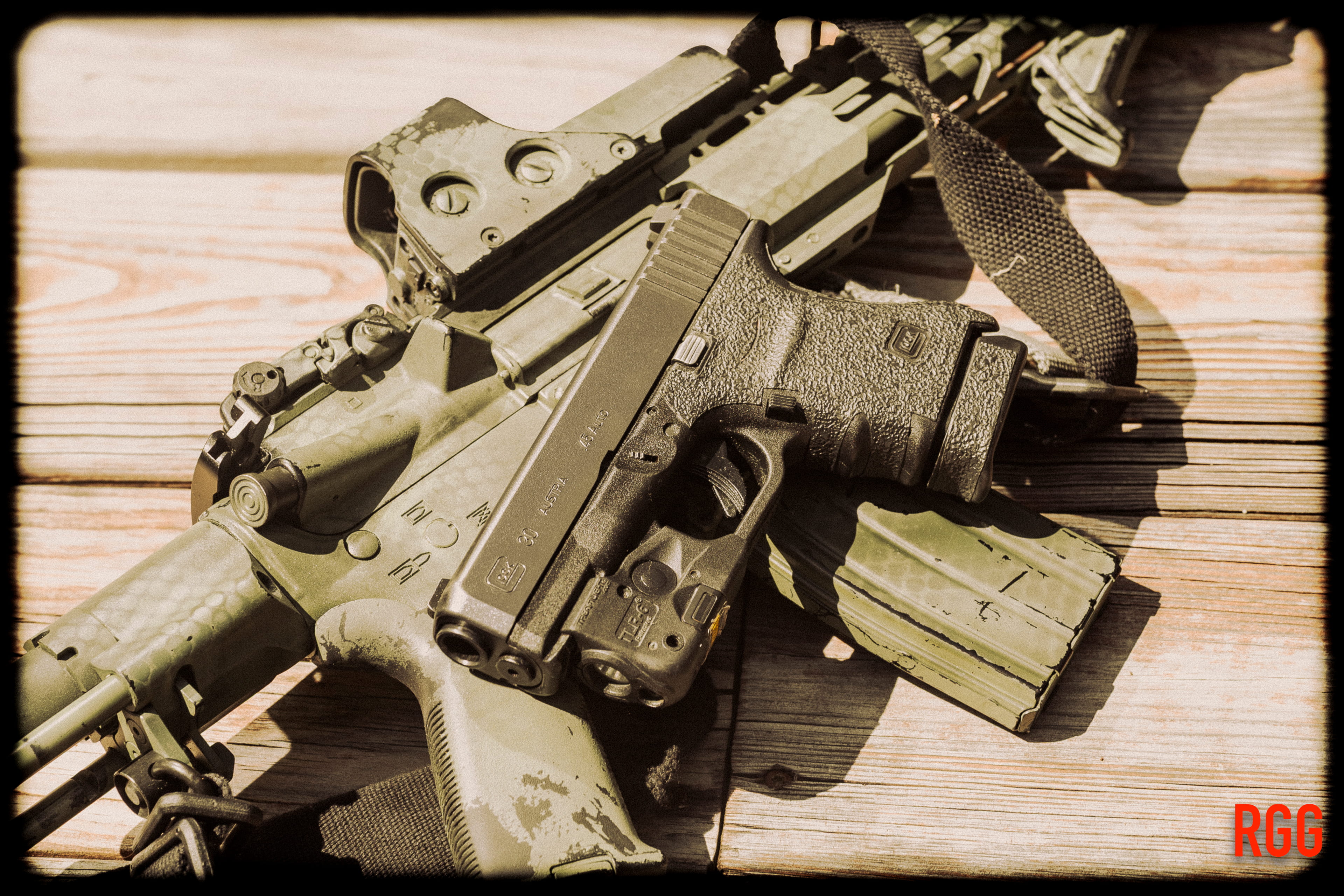 You have the Second Amendment. You don't need Flock... You have the Second Amendment. You don't need Flock.